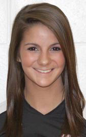 Junior setter Kelsey Martin is one of three Rio Grande volleyball players named 2012 Daktronics-NAIA Scholar Athletes